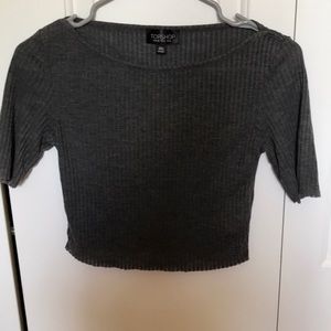 Sweater crop top